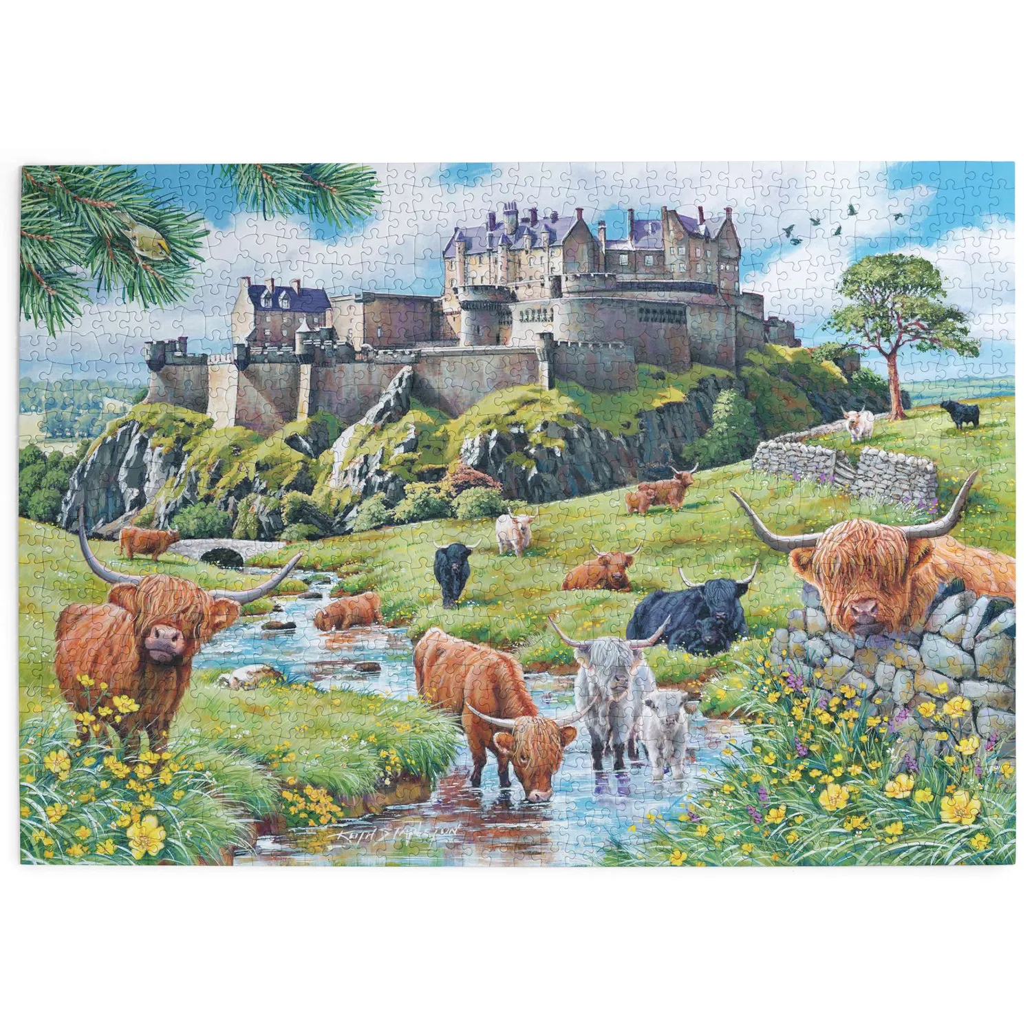 House of Puzzles Stirling Castle 1000 puslespil slot
