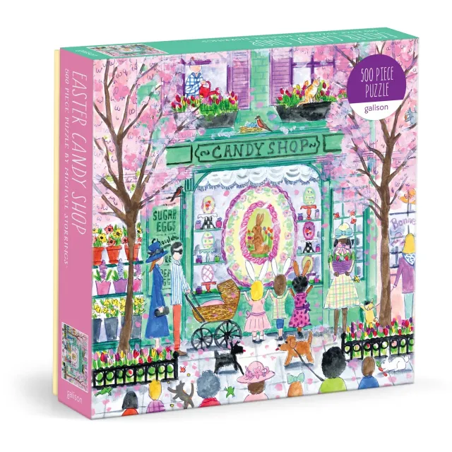 Good Puzzle Co. Michael Storrings Easter Candy Shop puslespil 500