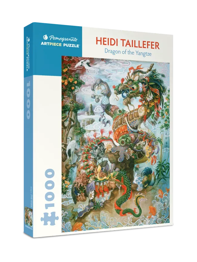 Pomegranate Heidi Taillefer Dragon of the Yangtze puslespil 1000 brikker