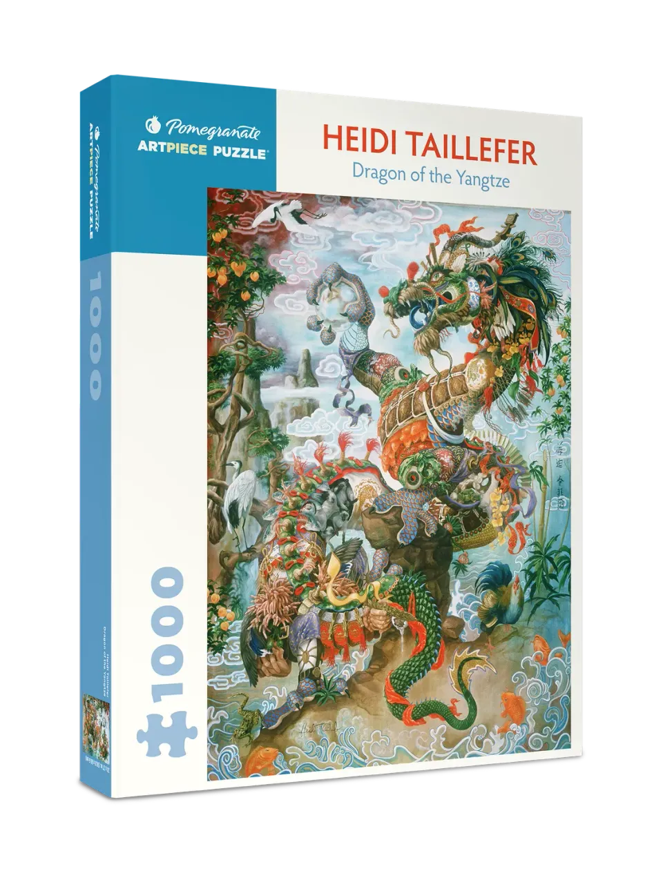 Pomegranate Heidi Taillefer Dragon of the Yangtze puslespil 1000 brikker