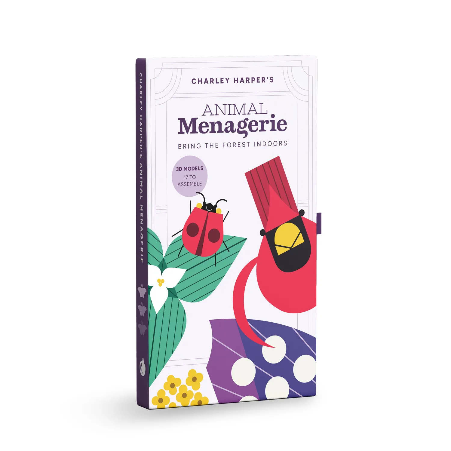 Pomegranate Charley Harper Animal Menagerie samlesæt fugle dyr
