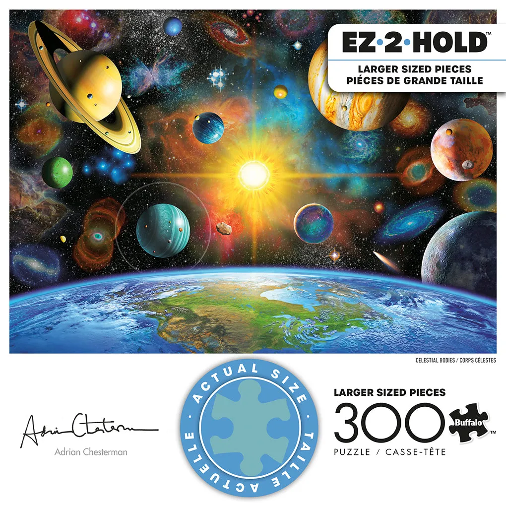 Buffalo Games Celestial Bodies puslespil 300 store brikker himmel