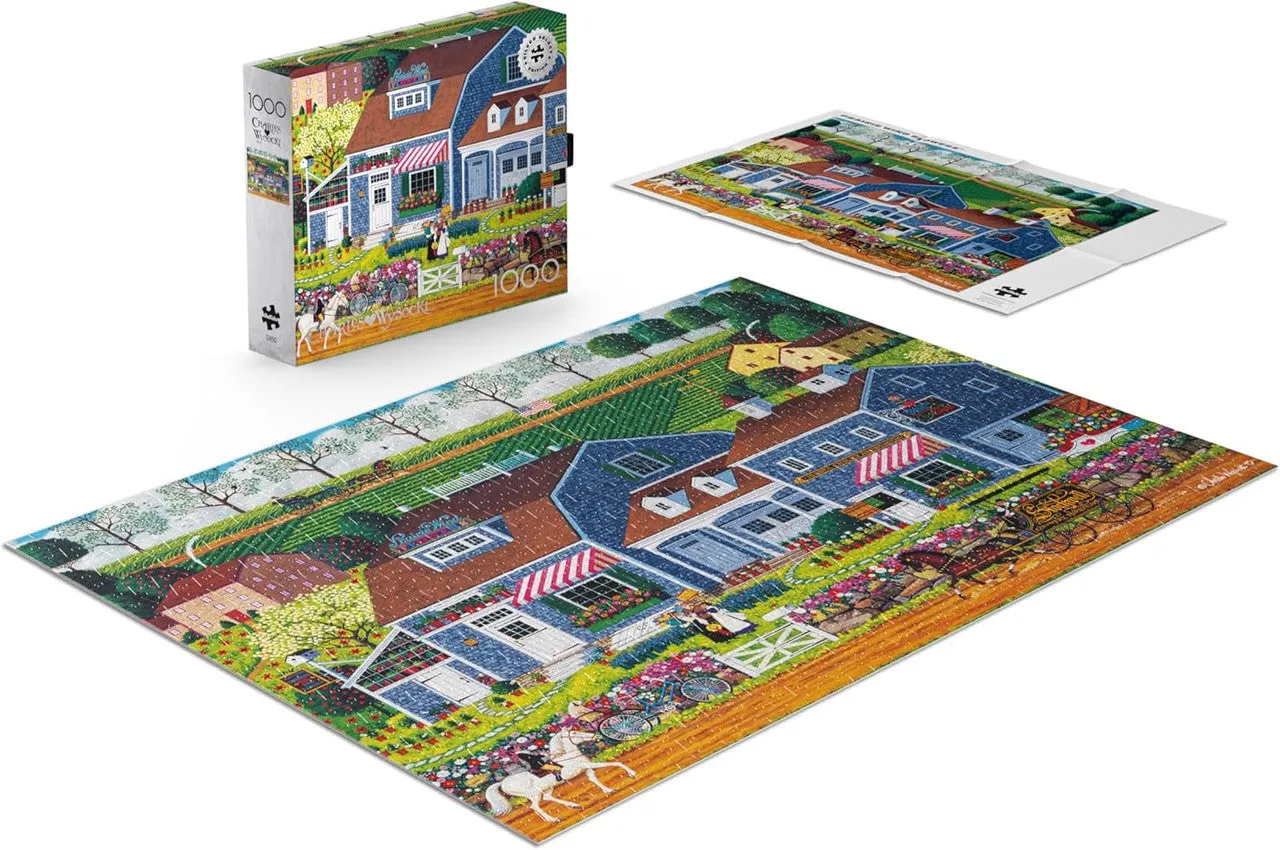 Buffalo Games Wysocki Prairie Wind Flowers 1000 puslespil