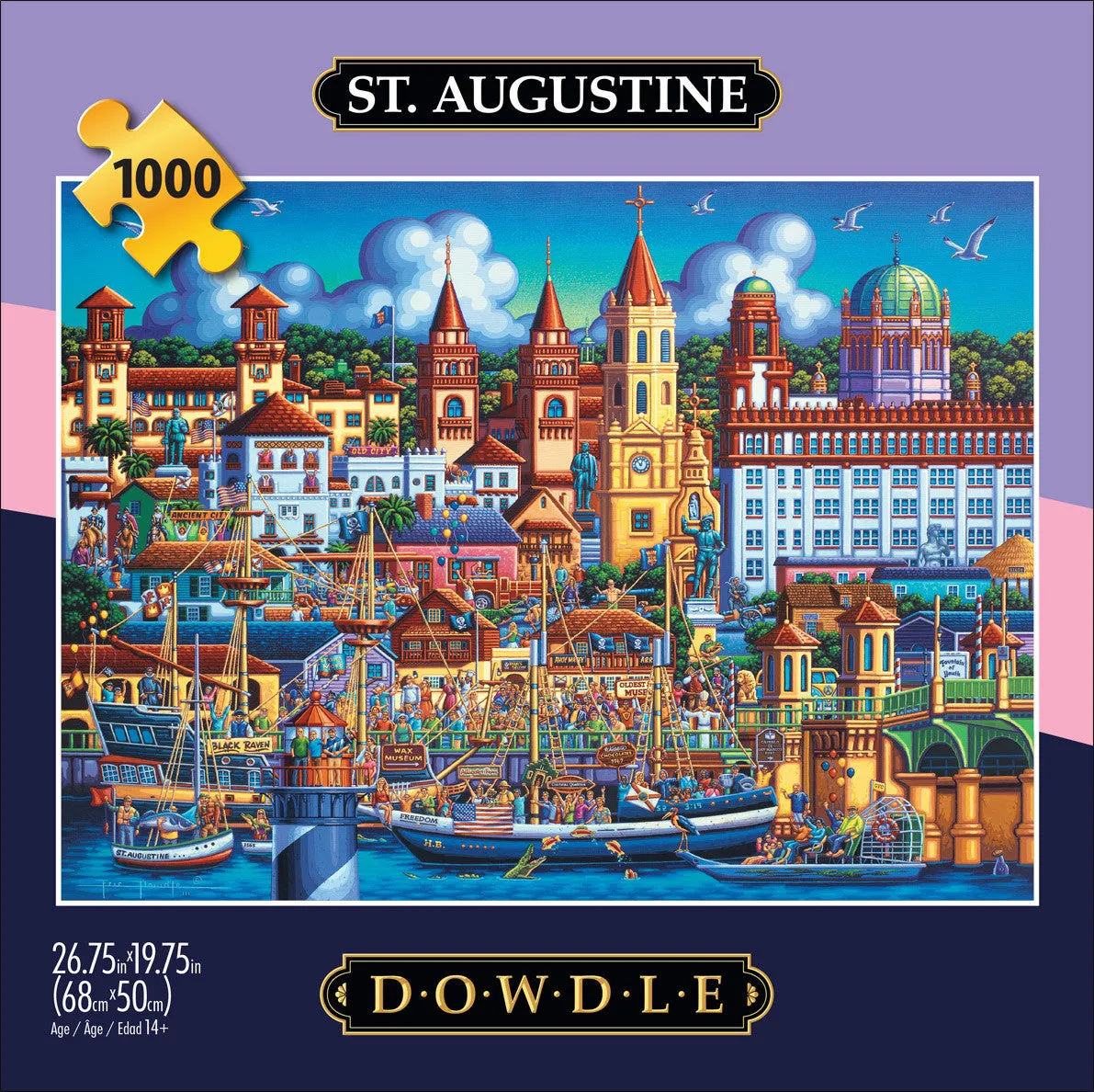 Buffalo Games Eric Dowdle St. Augustine puslespil 1000 brikker
