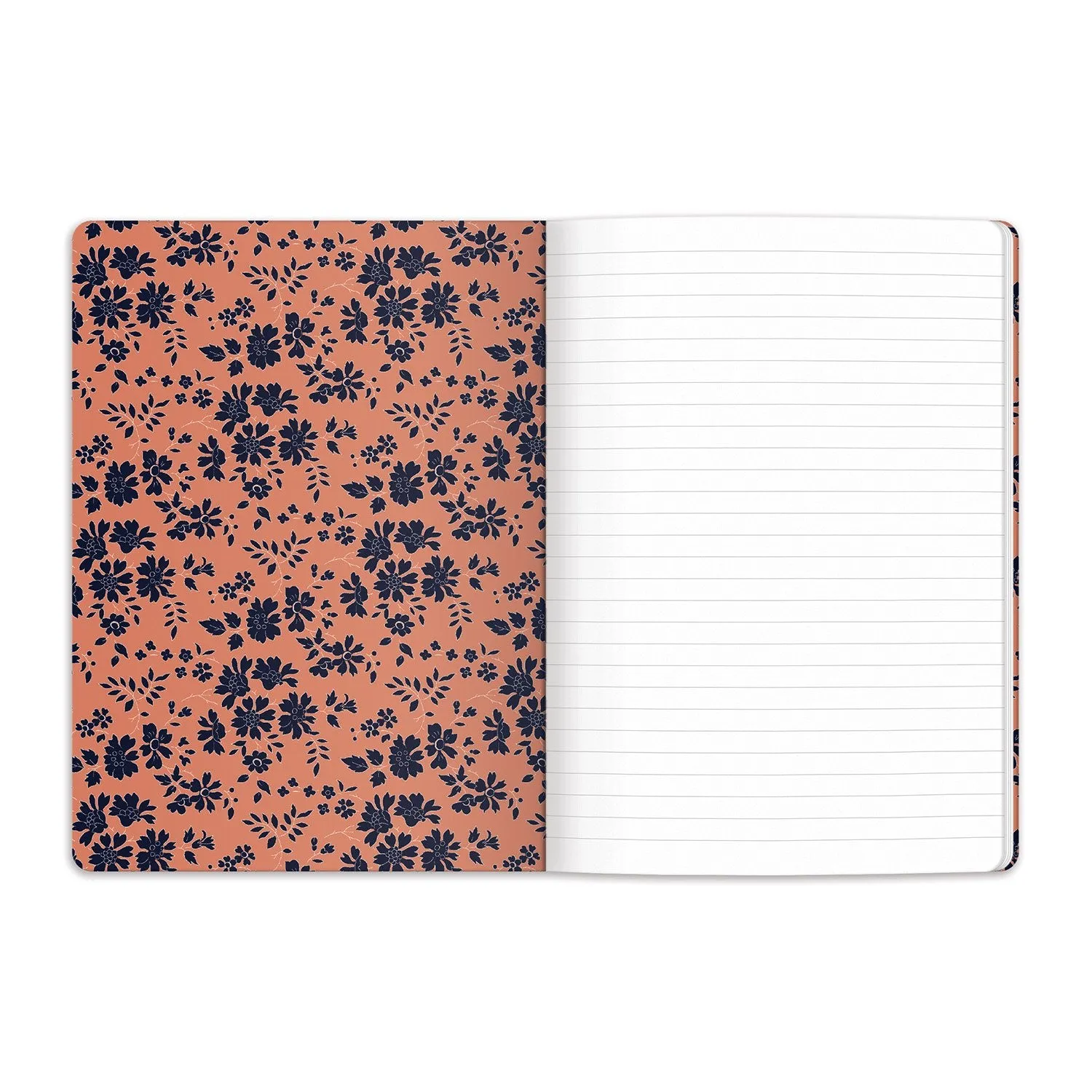 Good Puzzle Co. Liberty Floral notesbog sæt 2 stk linjeret