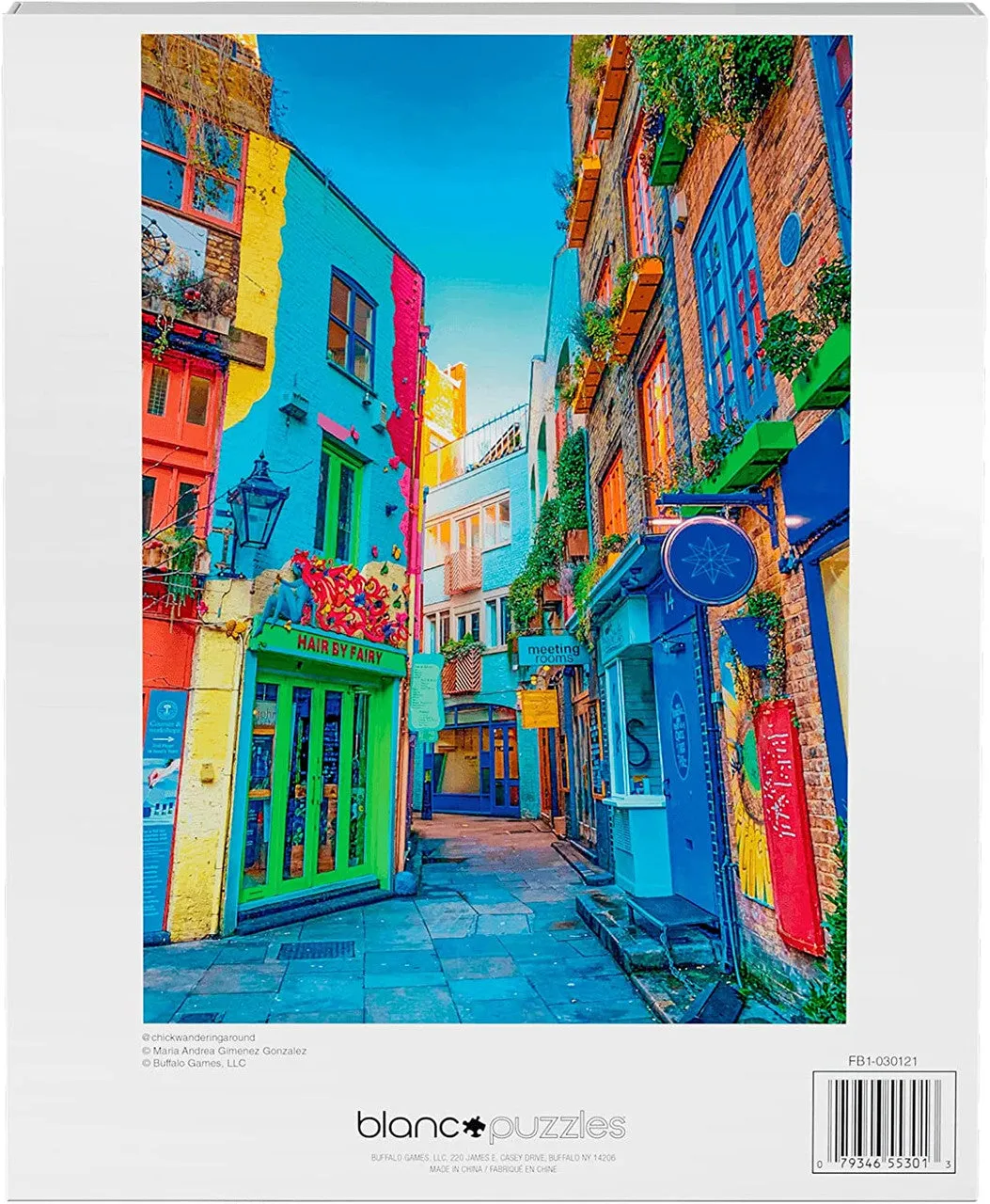 Buffalo Games blanc Bright London Streets puslespil 500 brikker