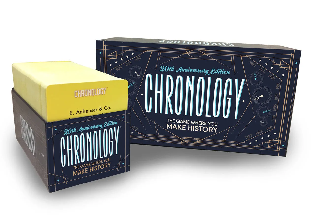 Buffalo Games Chronology kortspil quizspil med 429 kort historie