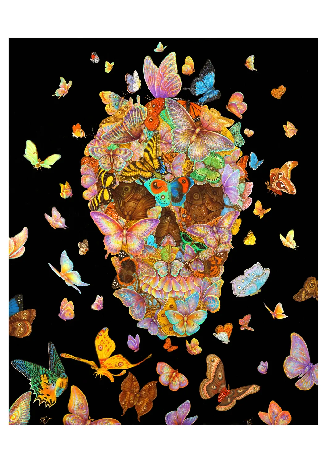 Pomegranate Day of the Dead Tino Rodriguez brevkort 4 motiver