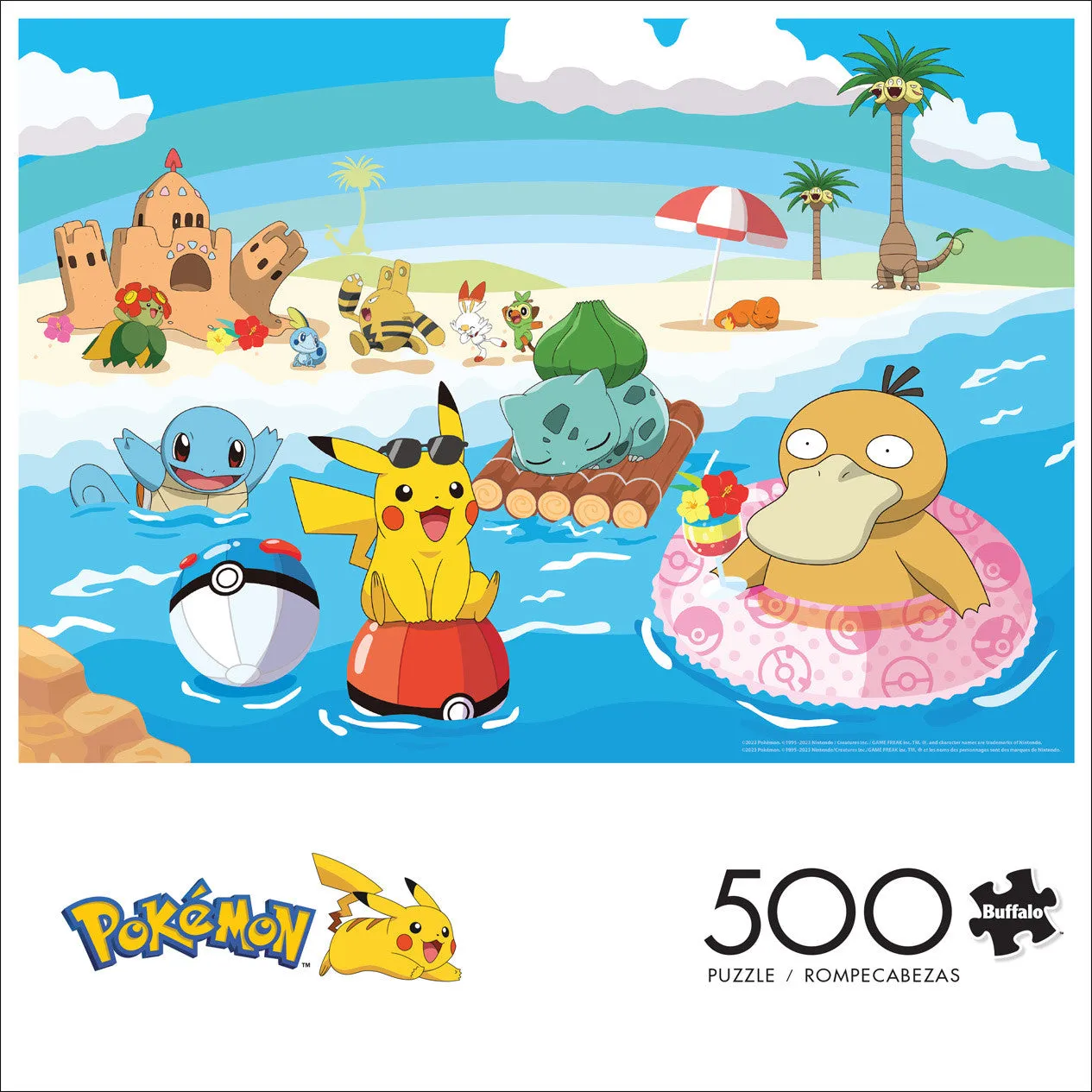Buffalo Games Pokémon Island Time puslespil 500 brikker