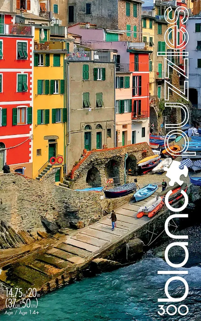 Buffalo Games Blanc Cinque Terre puslespil 300 brikker