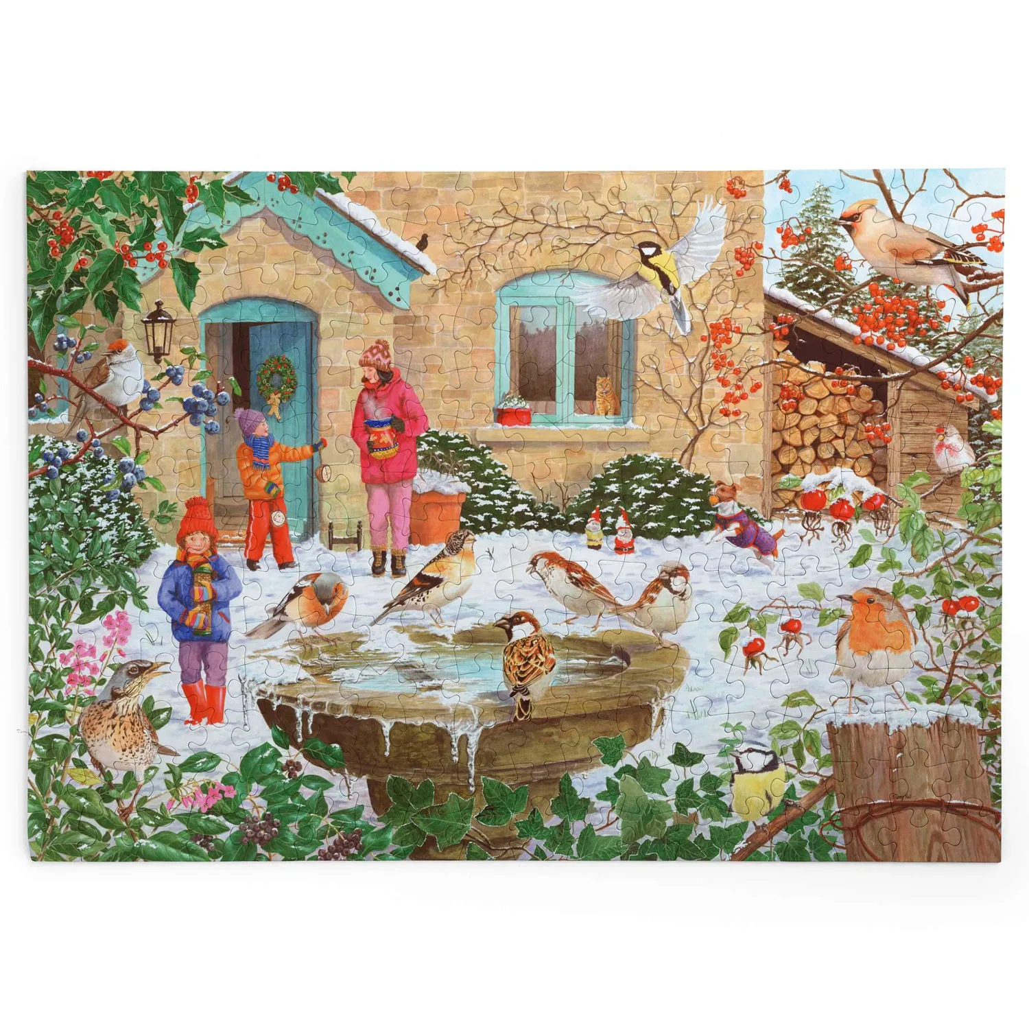 House of Puzzle BIG No Ice Please puslespil 250 store brikker vinter