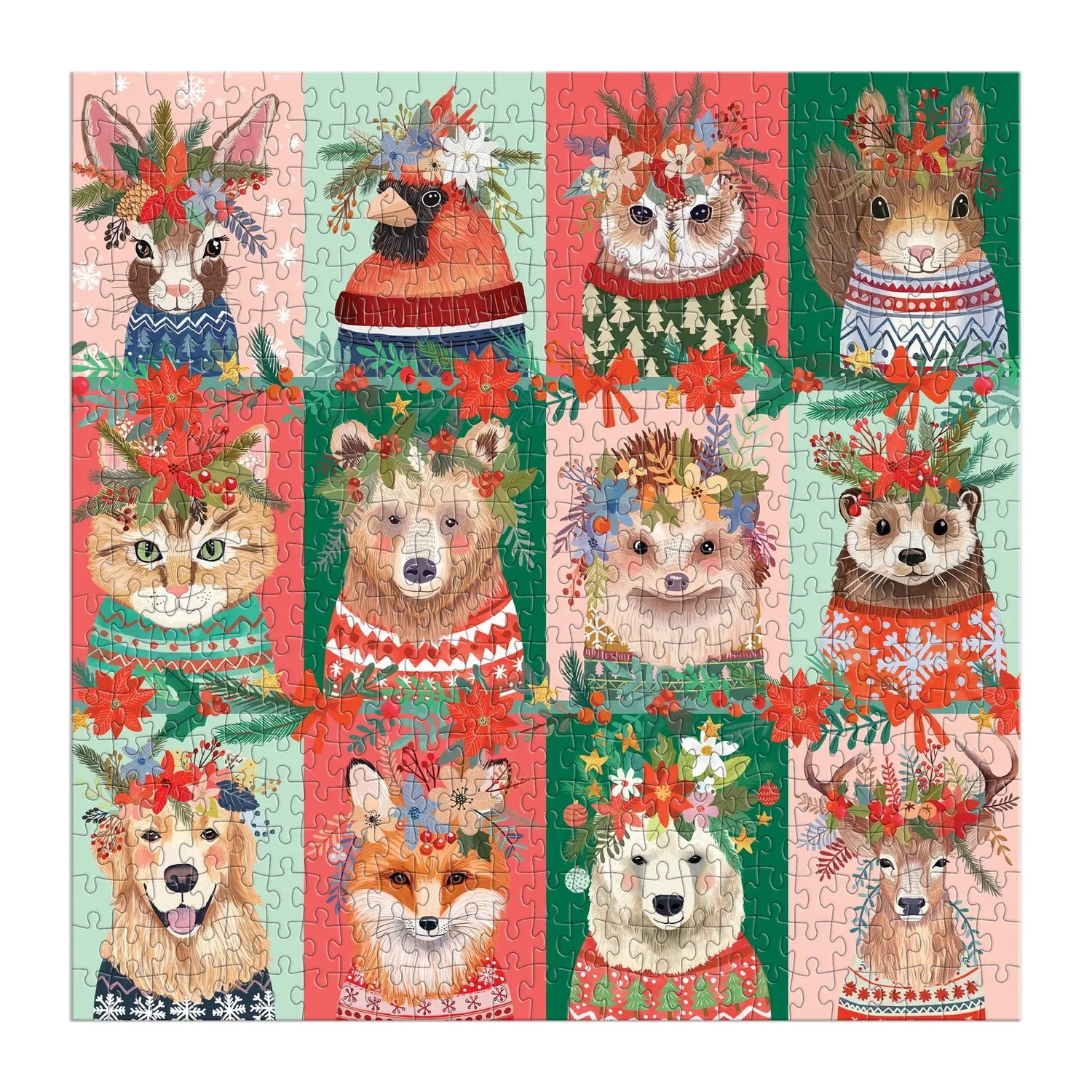 Good Puzzle Co. Furry And Bright puslespil 500 brikker jul