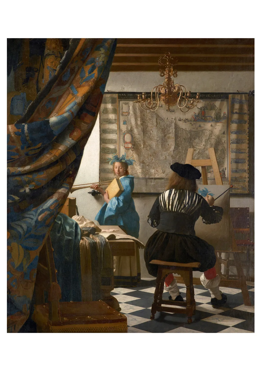 Pomegranate Vermeer kortsæt blandede motiver æske