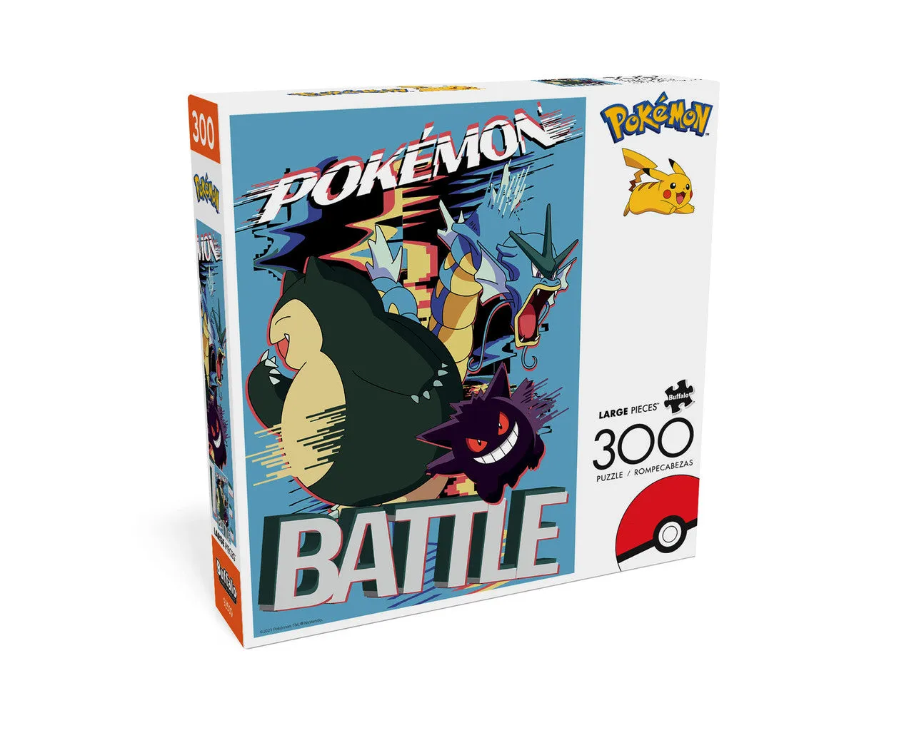 Buffalo Games Pokémon Battle Distortion puslespil 300 store brikker