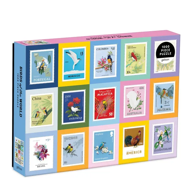 Good Puzzle Co. Birds of the World puslespil 1000 brikker fugle