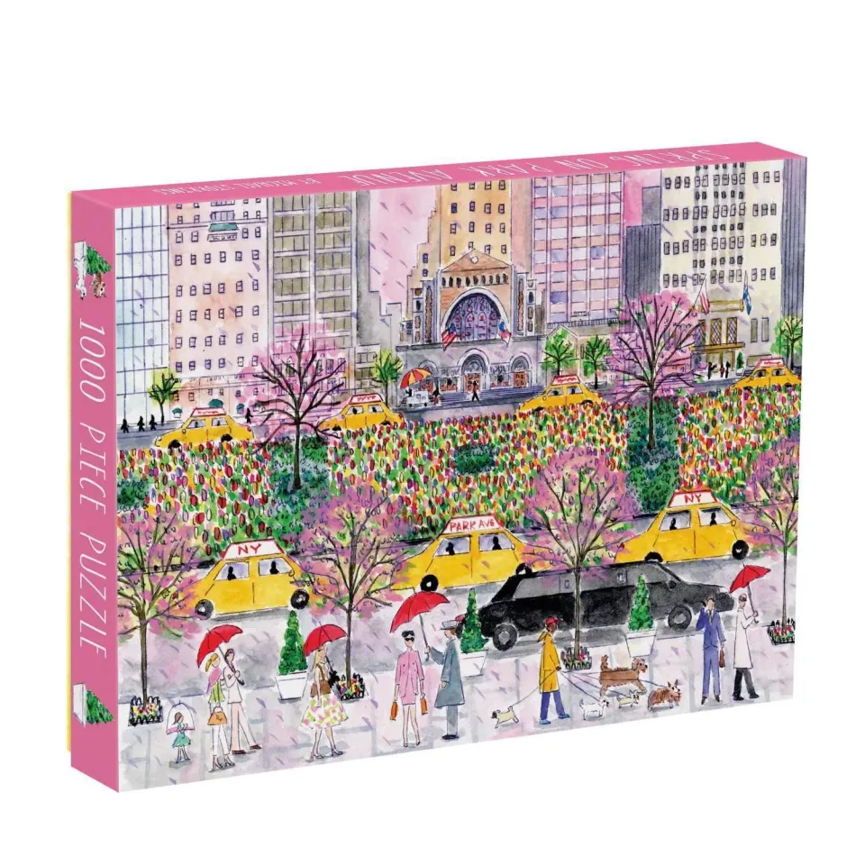 Galison Storrings Spring Park Avenue puslespil 1000 brikker by