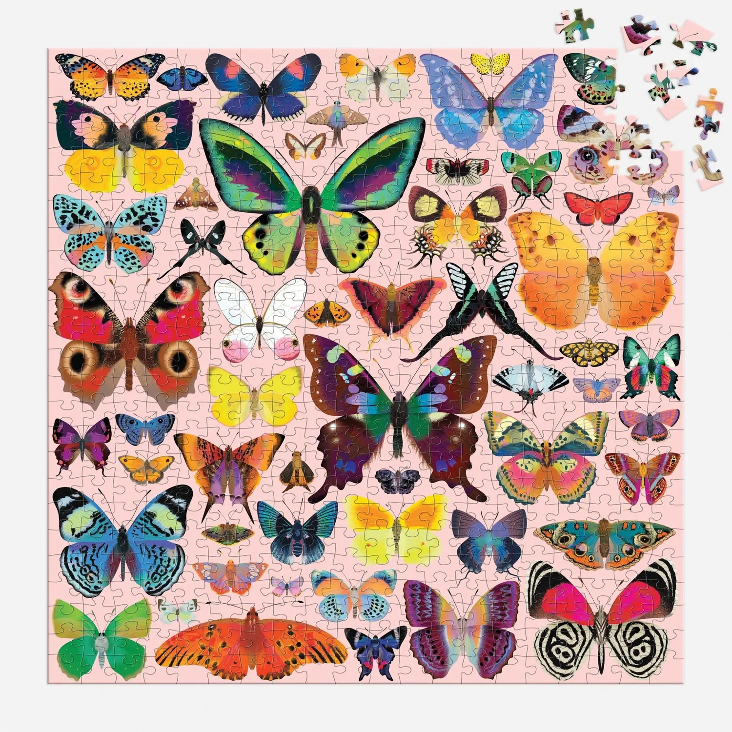 Good Puzzle Co. Brilliant Butterflies puslespil 500 brikker