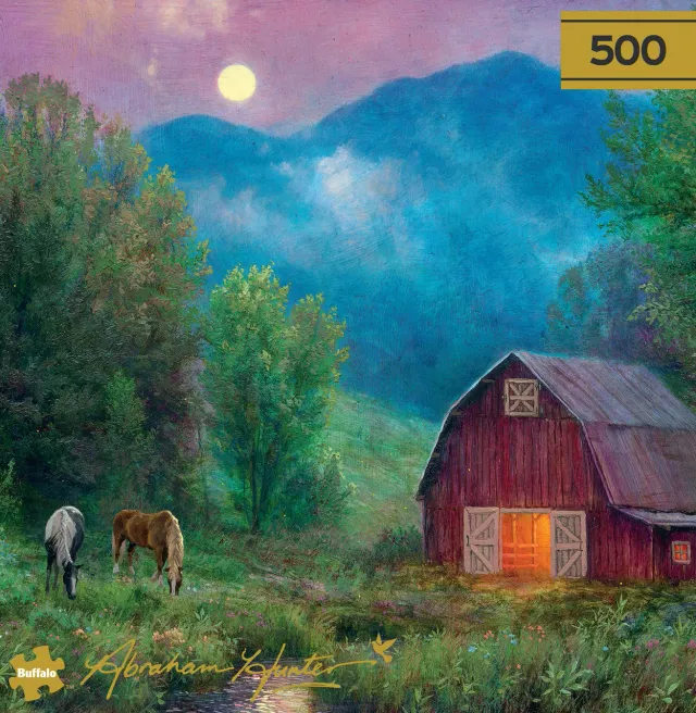Buffalo Games Gold Moment of Peace puslespil 500 brikker gave