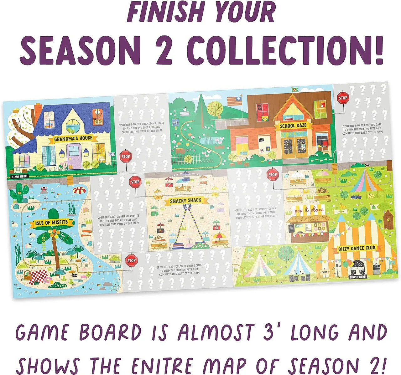 Buffalo Games Pop It Pets Mega Pack Season 2 fidgetlegetøj