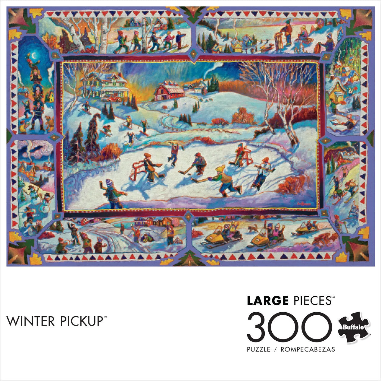 Buffalo Games Winter Pickup puslespil 300 store brikker