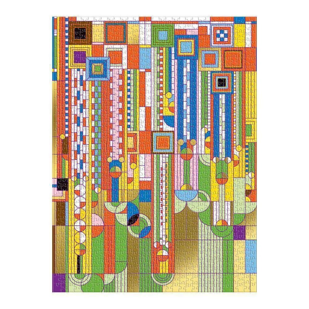 Good Puzzle Co. Frank Lloyd Wright Saguaro puslespil 1000 brikker folie