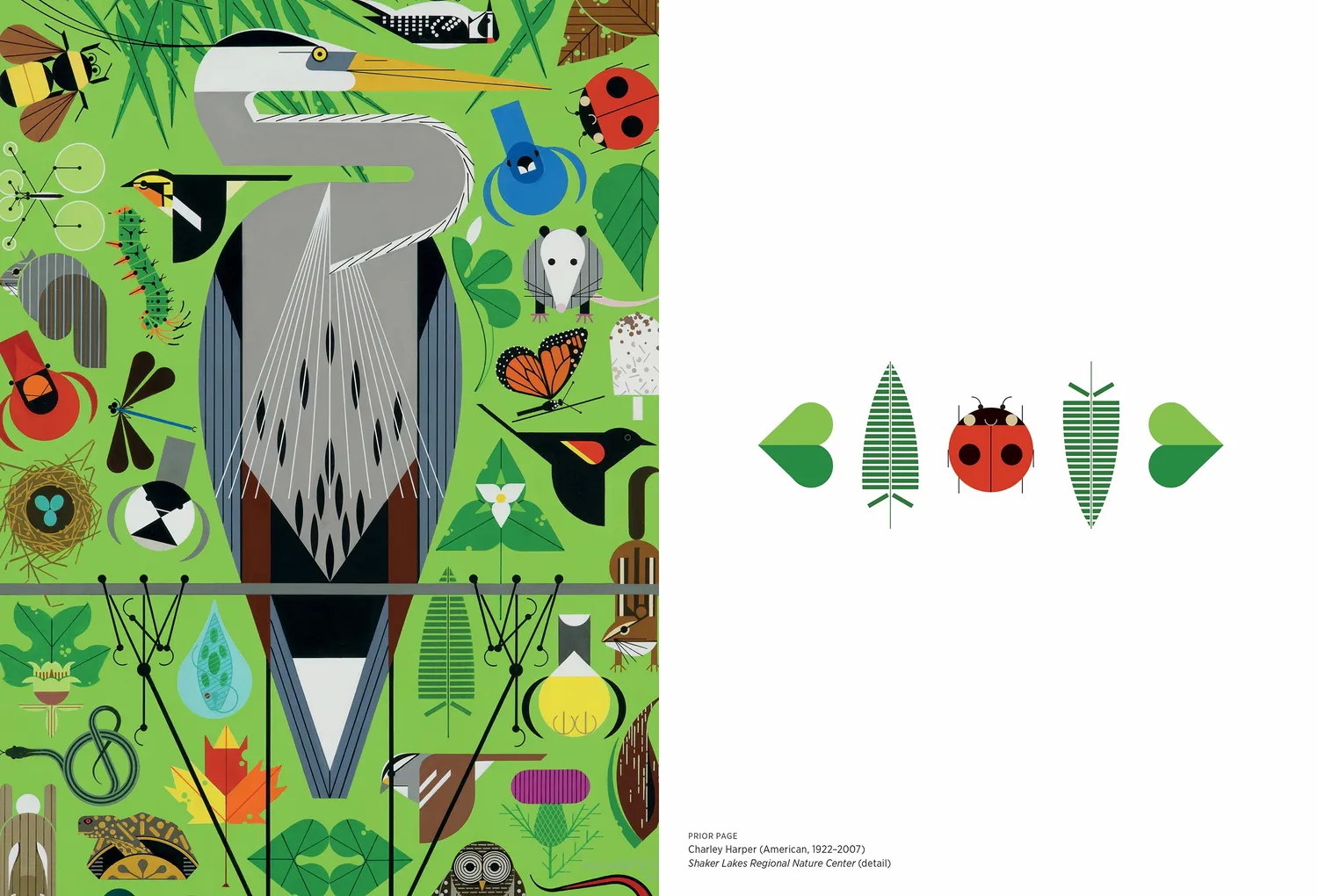 Pomegranate Charley Harper Timeless planner udateret fuglemotiv