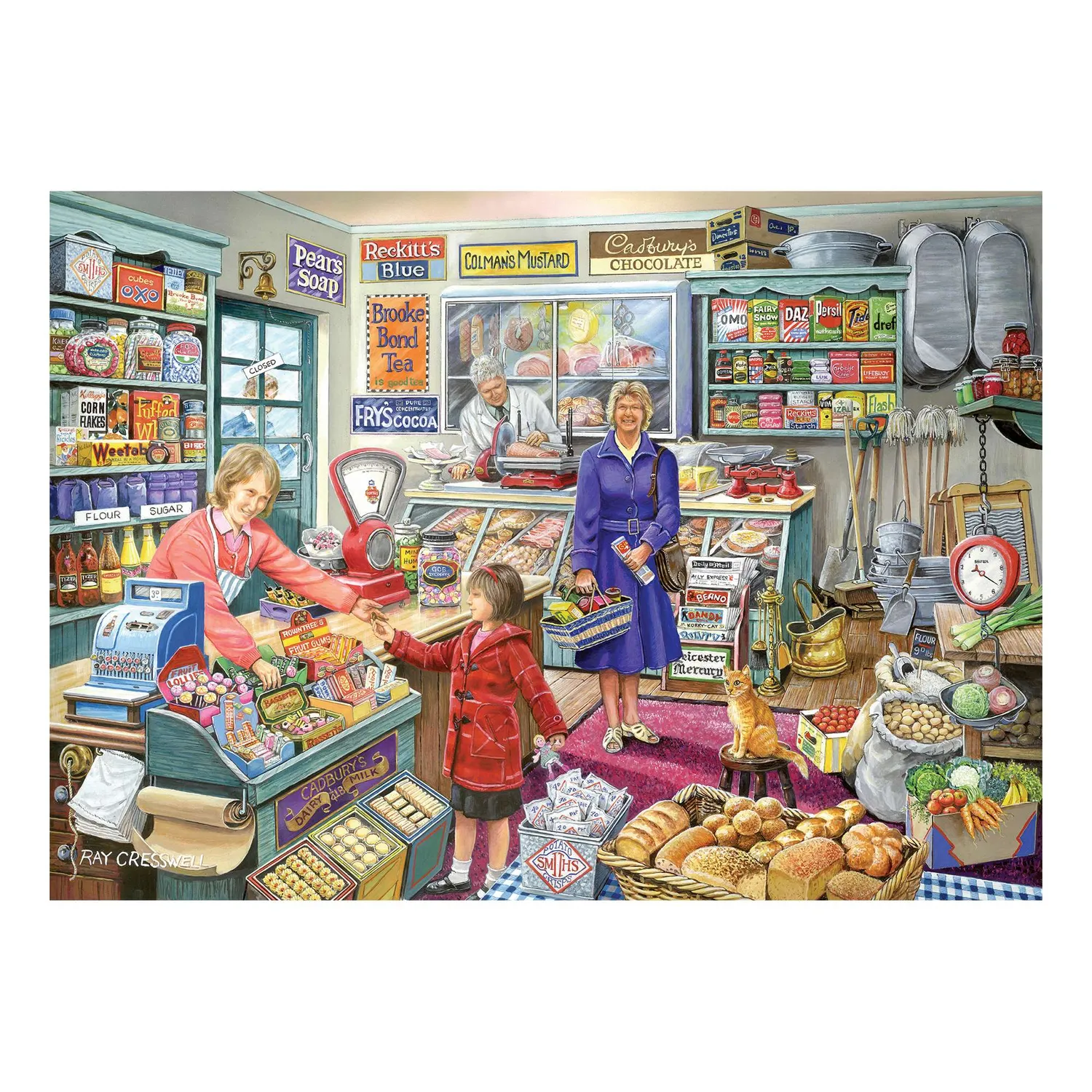 House of Puzzle Please May I Have puslespil 2x500 nostalgi