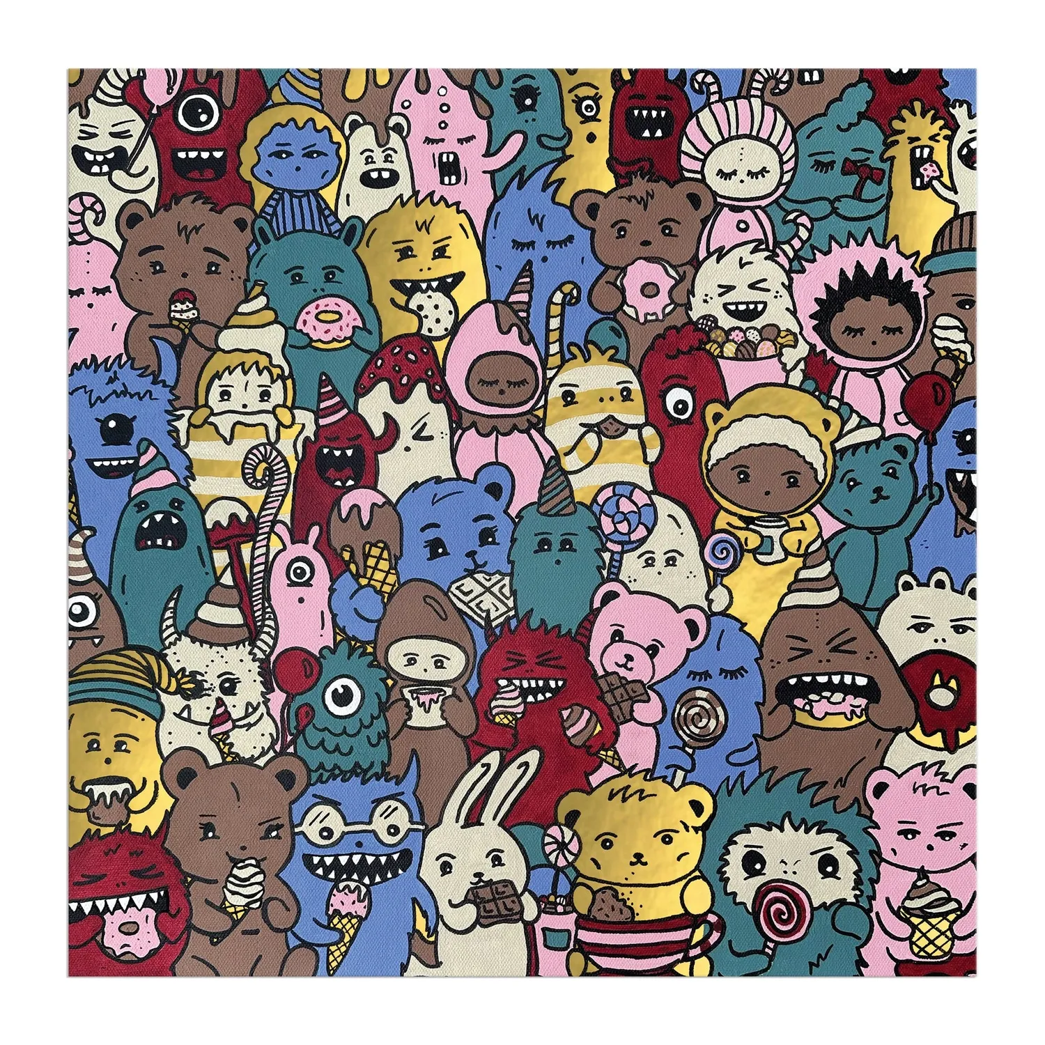 Good Puzzle Co. Barbtropolis Sweet Dreams 500 puslespil foil