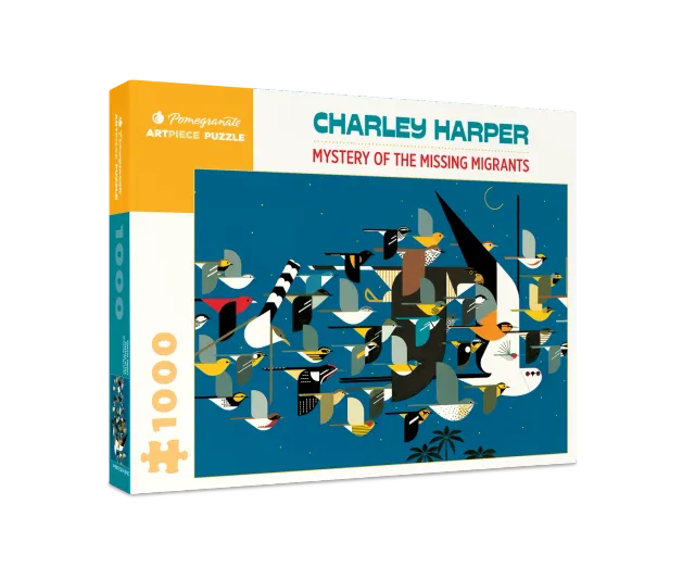 Charley Harper Missing Migrants puslespil 1000 brikker
