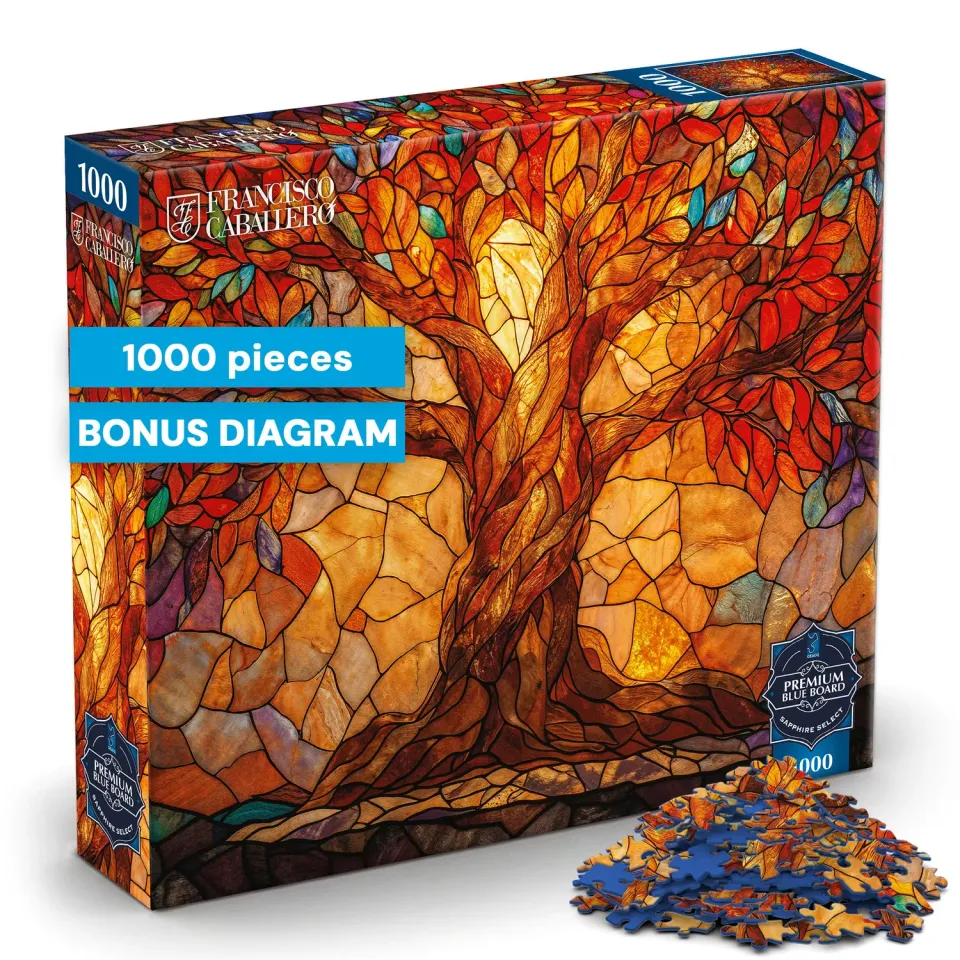 Buffalo Games Sapphire Select Tree of Life II puslespil 1000 brikker