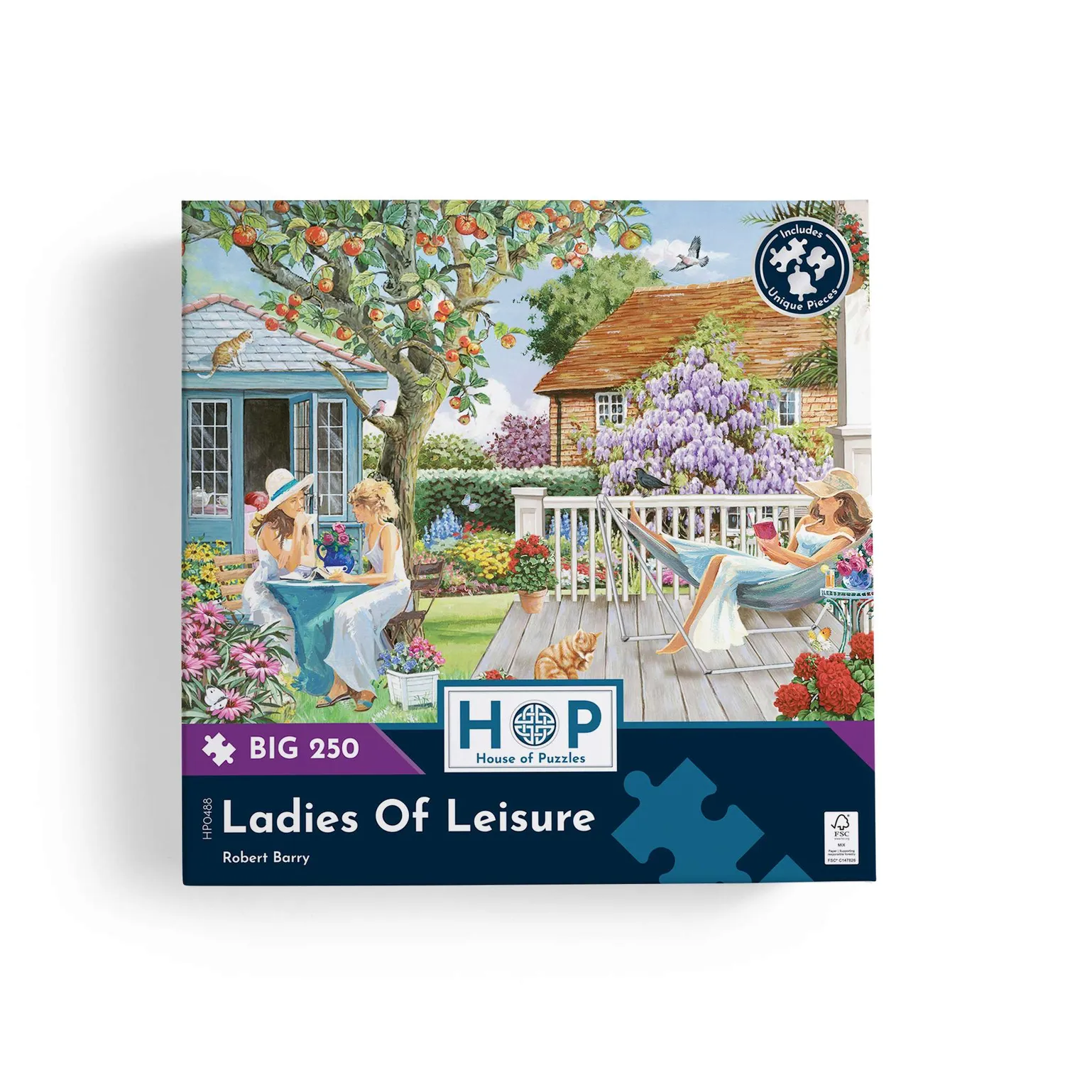 House of Puzzles Ladies Of Leisure puslespil BIG 250 store brikker