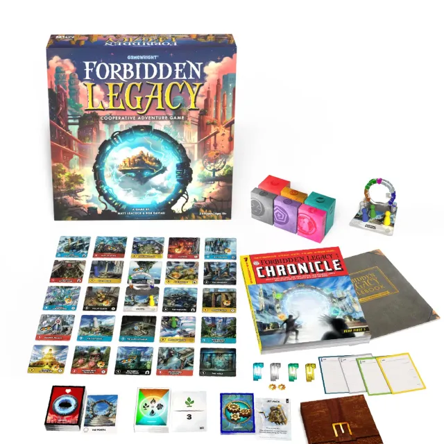 Buffalo Games Forbidden Legacy brætspil familiespil 2-5 spillere