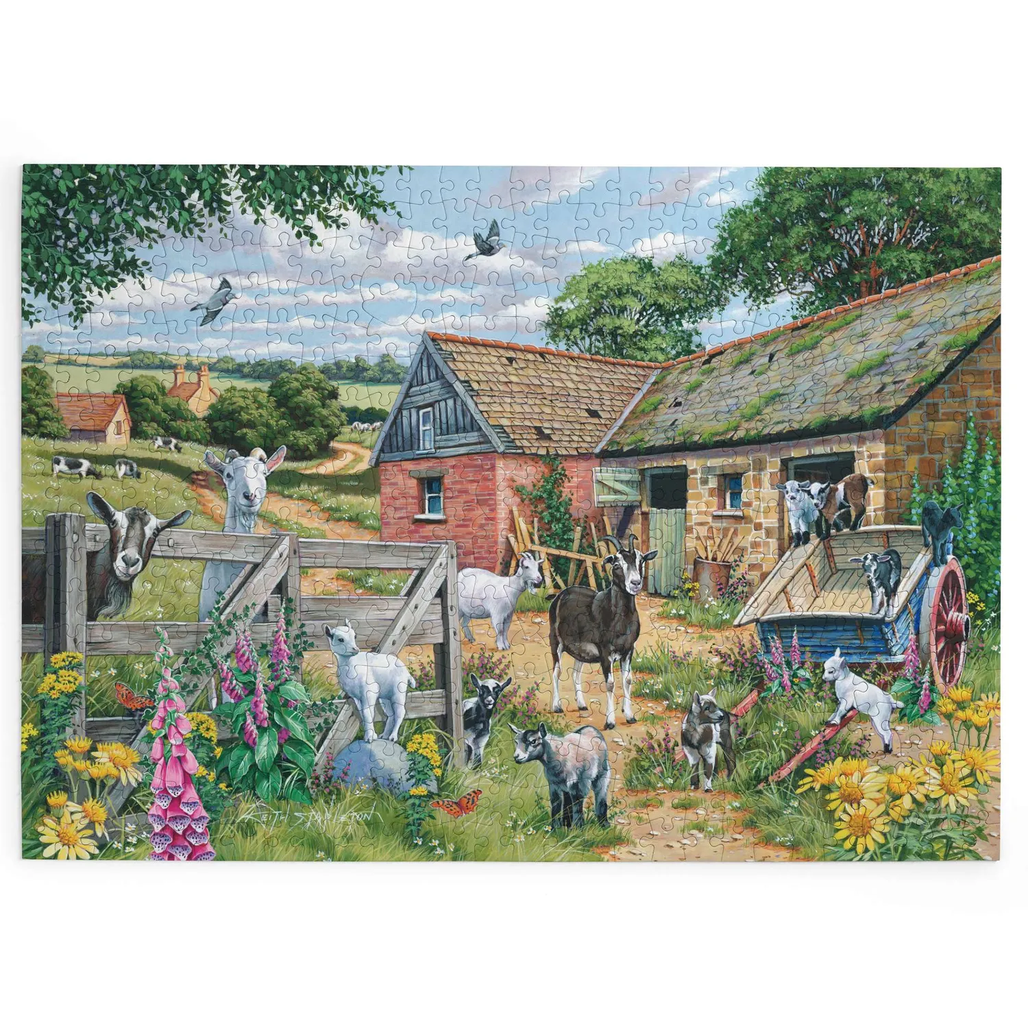 House of Puzzles BIG Just Kidding 500 puslespil store brikker
