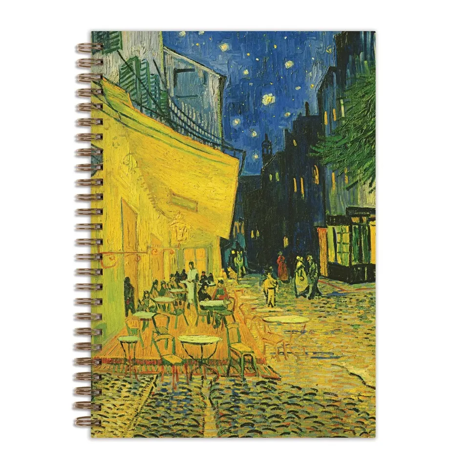 Good Puzzle Co. Van Gogh Terrace notesbog linjeret 160 sider
