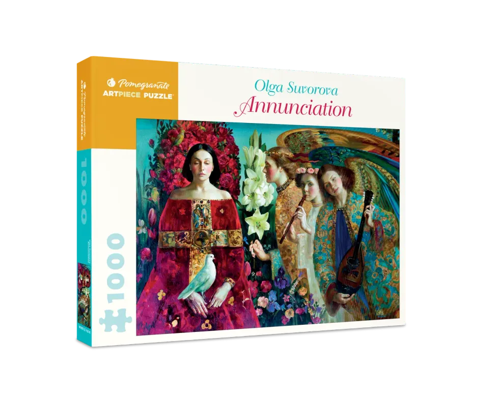Pomegranate Olga Suvorova Annunciation puslespil 1000 brikker blomster
