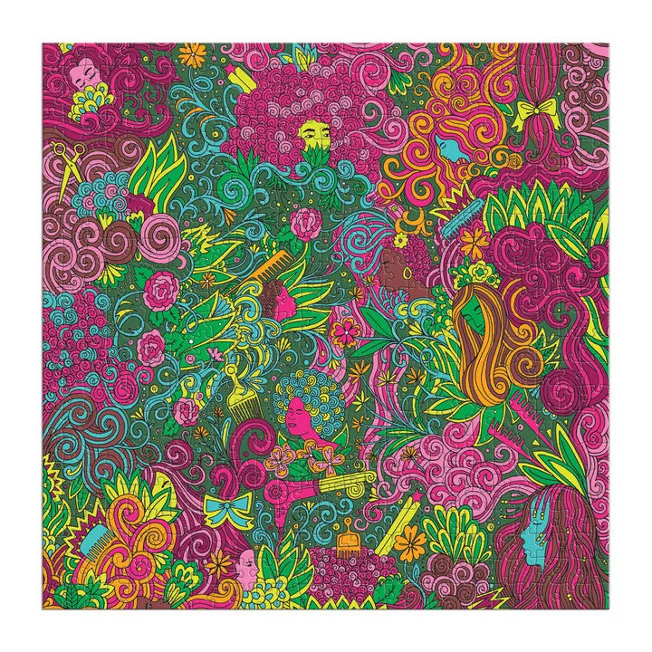 Good Puzzle Co. Andrea Pippins I Love My Hair puslespil 500 brikker