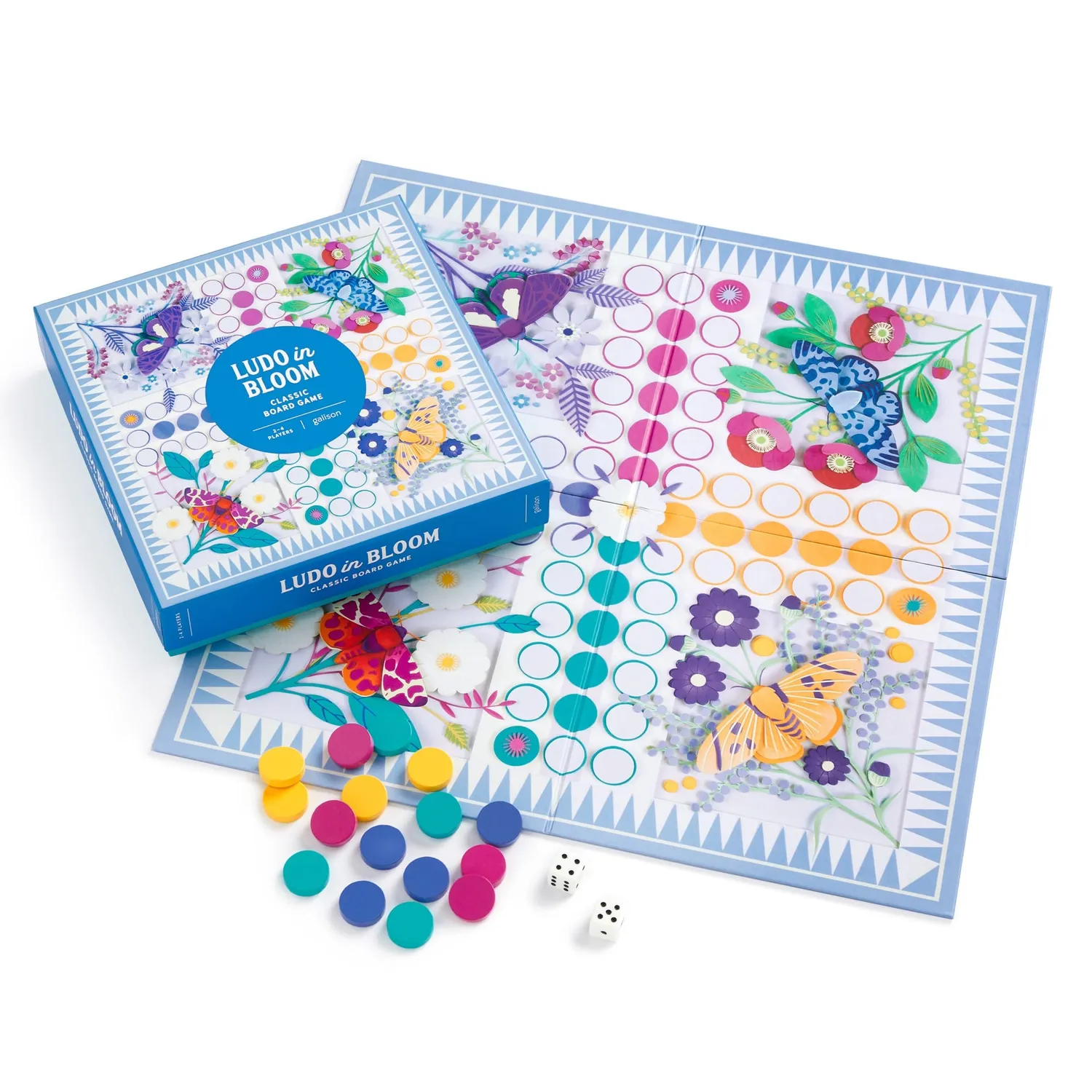 Good Puzzle Co. Ludo In Bloom brætspil træ