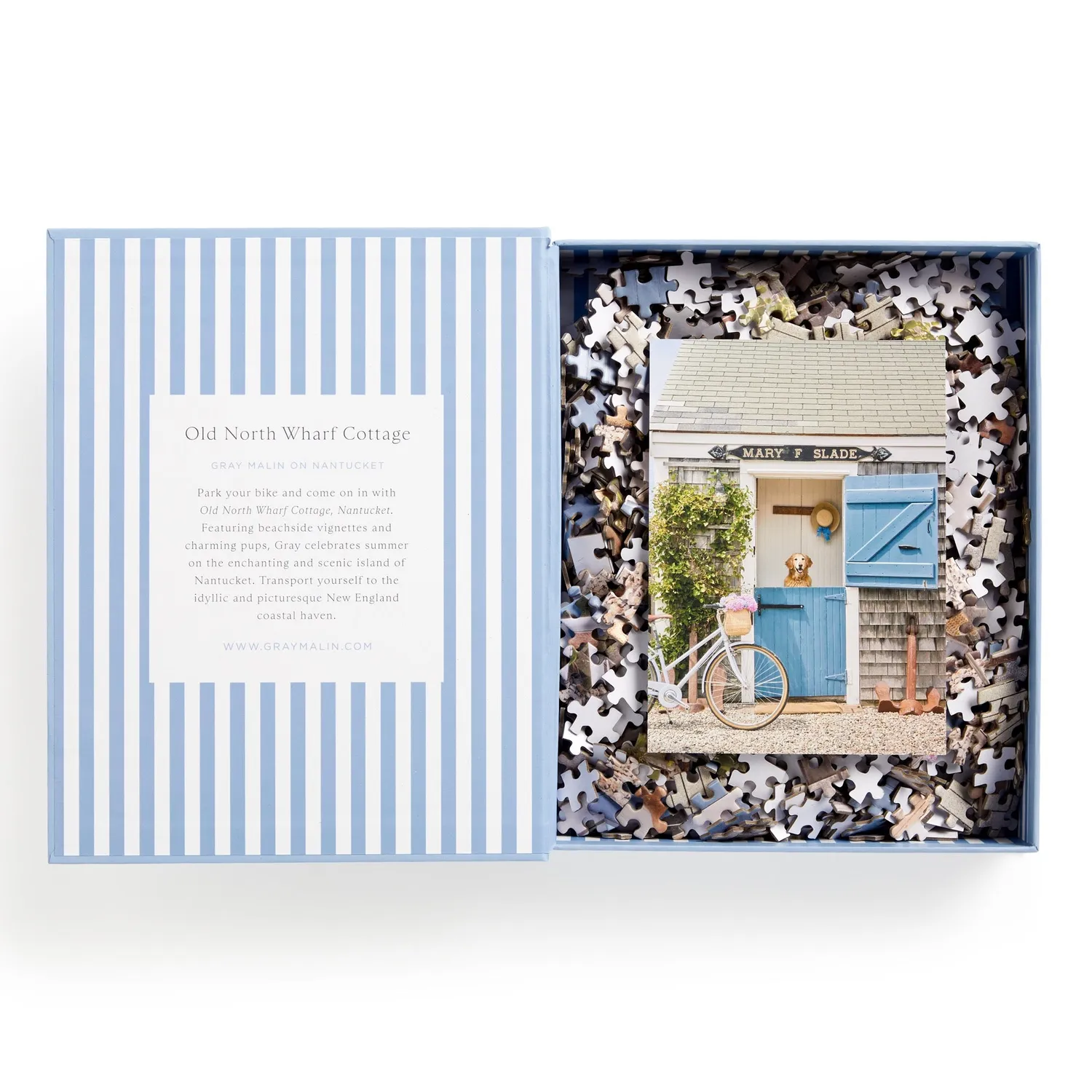 Galison Gray Malin Nantucket puslespil 1000 brikker kystmotiv