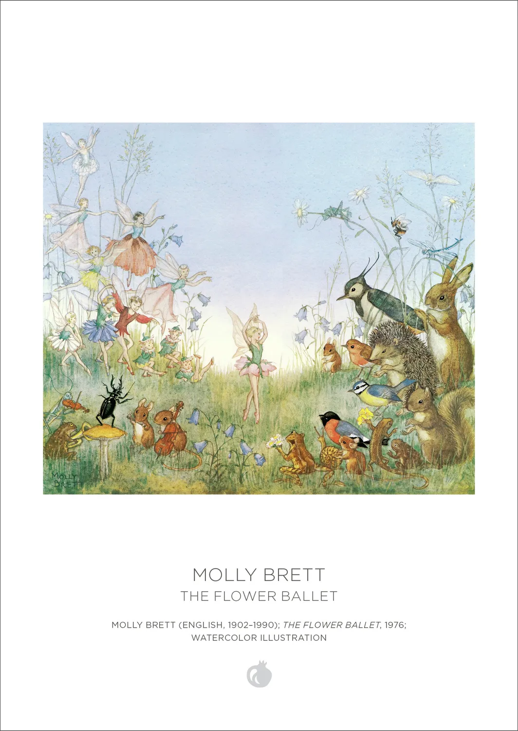 Pomegranate Molly Brett Woodland Adventures puslespil 120 brikker