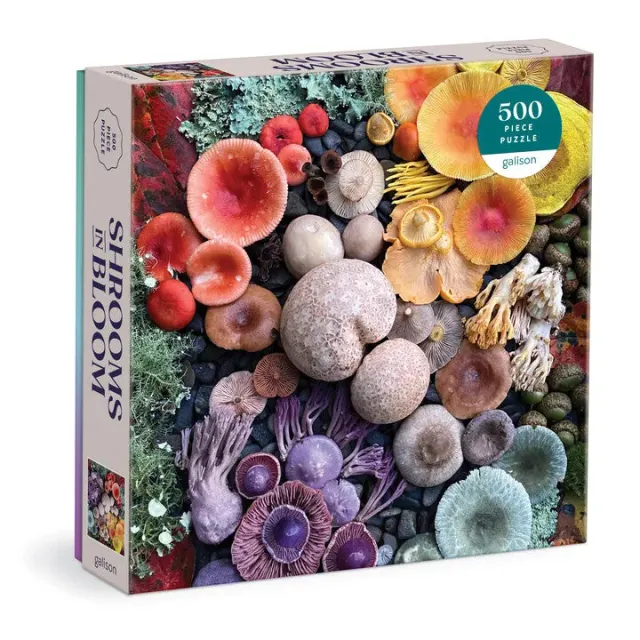 Good Puzzle Co. Shrooms in Bloom puslespil 500 brikker svampe