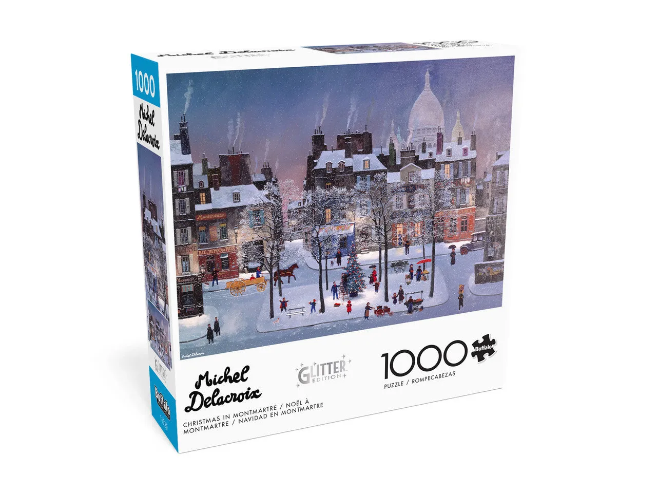 Buffalo Games Christmas in Montmartre puslespil 1000 brikker jule