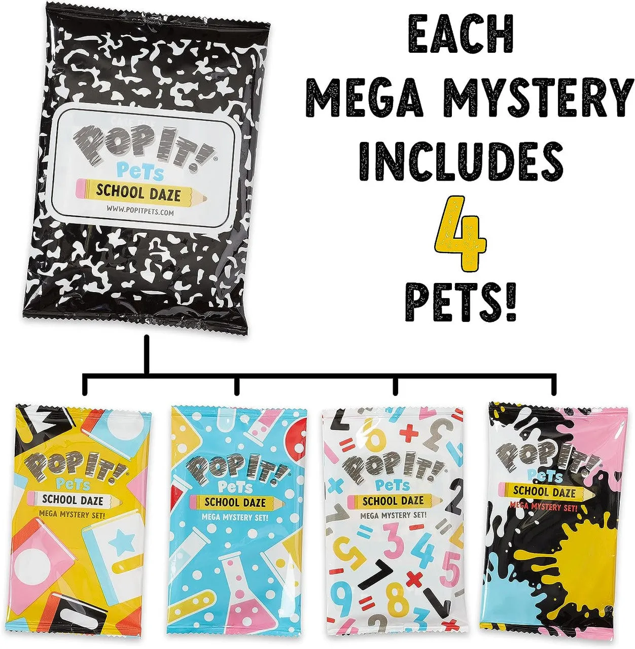 Buffalo Games Pop It Pets Mega Pack Season 2 fidgetlegetøj