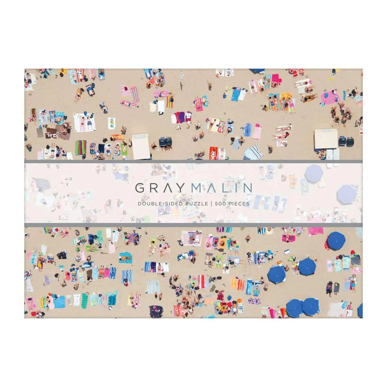 Galison Gray Malin The Beach puslespil 500 brikker dobbelt