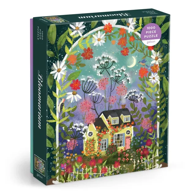 Good Puzzle Co. Joy Laforme Bloomarium puslespil 1000 brikker blomster