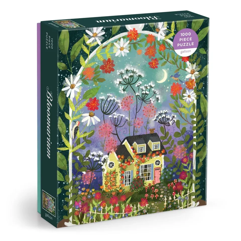 Good Puzzle Co. Joy Laforme Bloomarium puslespil 1000 brikker blomster