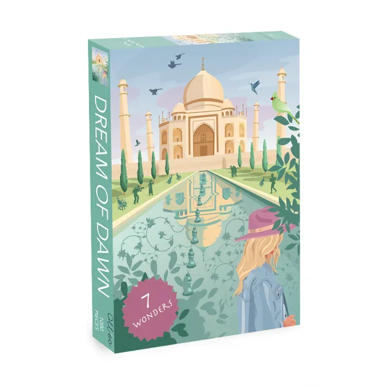 Olleo Taj Mahal Dream of Dawn puslespil 1000 brikker