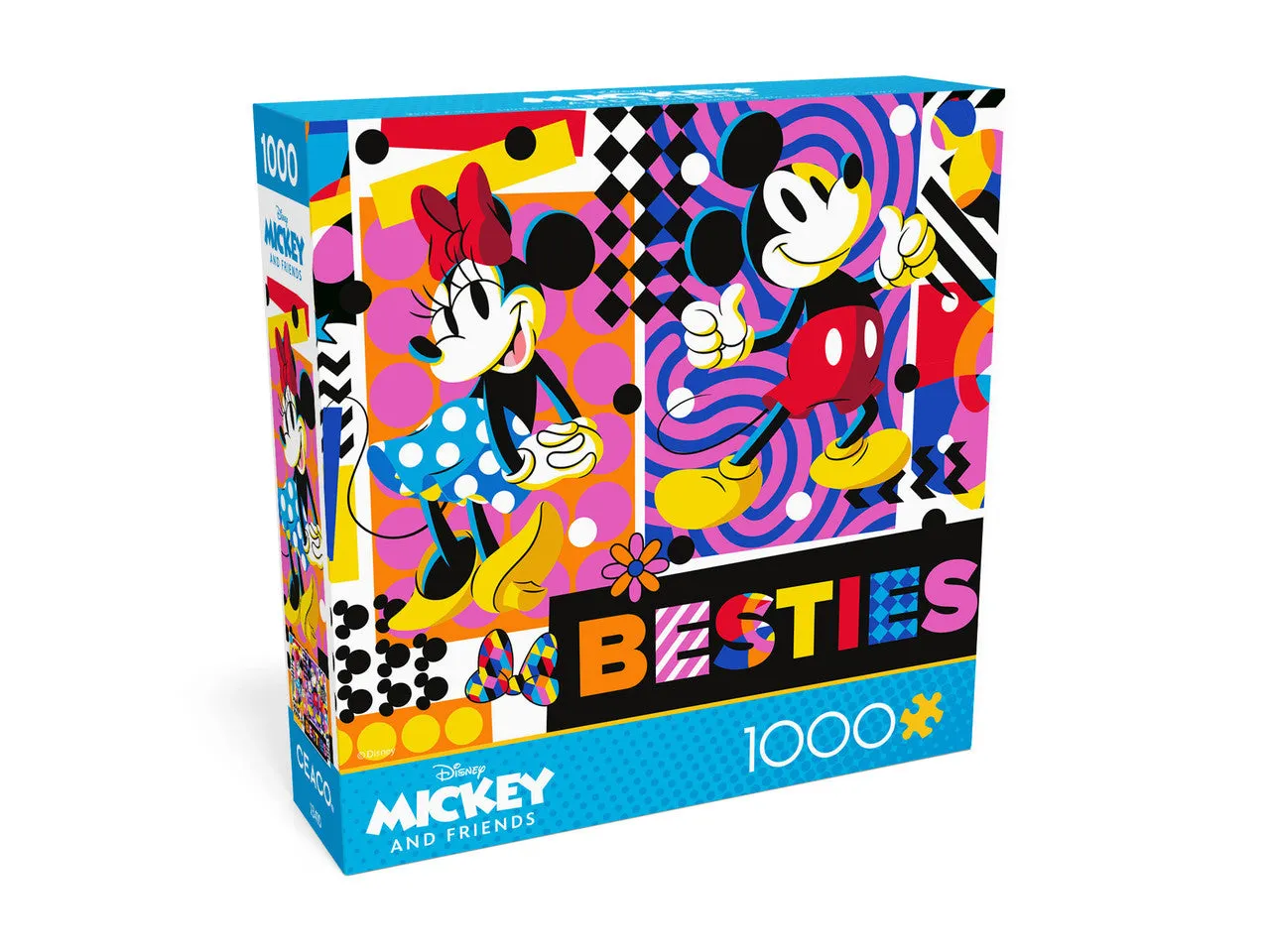 Buffalo Games Disney Mickey's Bold Expressions puslespil 1000 brikker