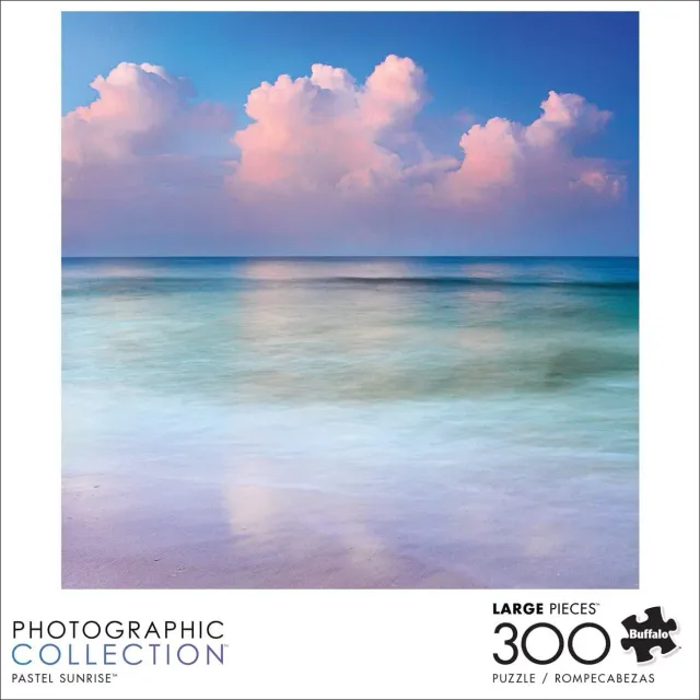 Buffalo Games Photography Pastel Sunrise puslespil 300 store brikker
