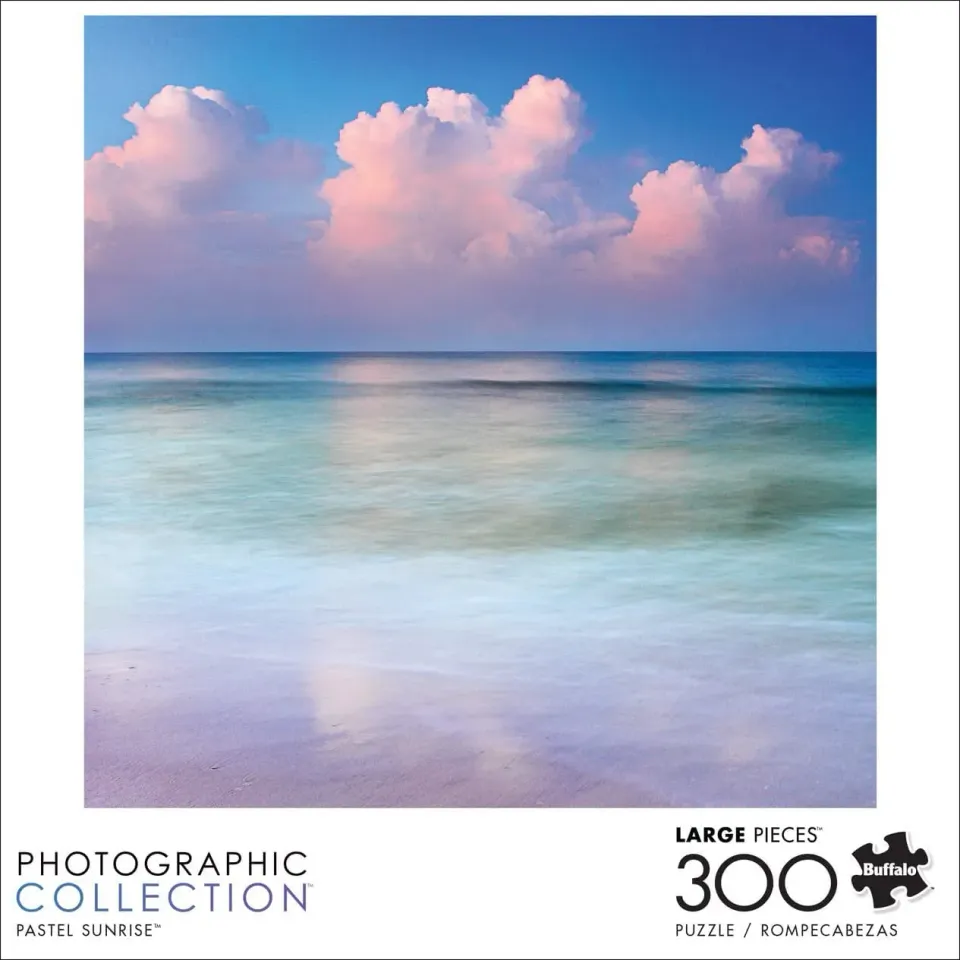 Buffalo Games Photography Pastel Sunrise puslespil 300 store brikker