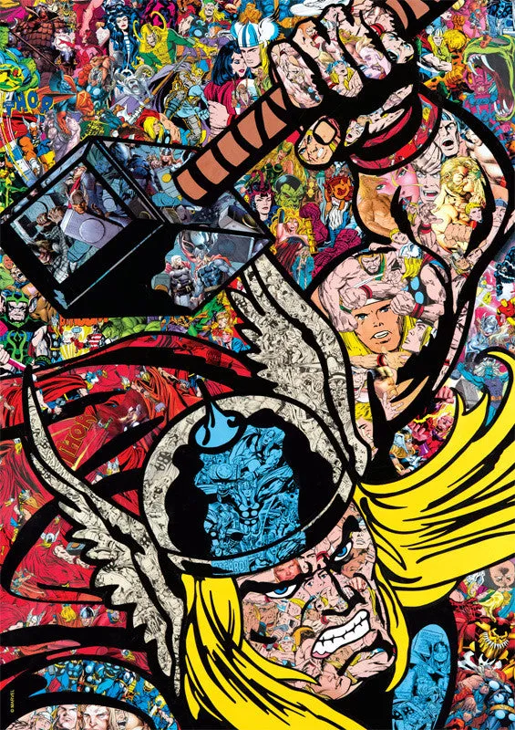 Buffalo Games Marvel Thor Collage puslespil 500 brikker